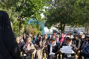 برگزاری جلسه آموزشی و غربالگری فشار خون در هفته سلامت 1405 در پارک ترنم قائمیه